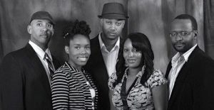 The Great Toronto Authors (from left to right): Roberto Mulolo, Jessica Alex, Matthew L. Taylor, Josephine Casey and Mutendei Nabutete