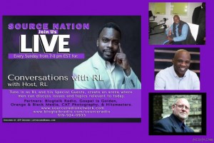 Dr. Vibe, Dr. Marvin Thompson And Glenn Barker "Developing A Healthy Masculine Psyche In Today's World" Live Tonight At 7:15 p.m. Eastern/4:15 p.m. Pacific on the "Conversation with RL" show on the Source Nation Radio Network (Click on the image for more information)